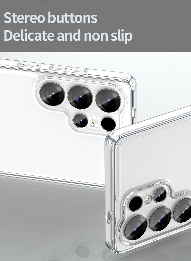 CHAPPELINE Samsung Galaxy S26 Ultra 5G 2026 TPU Soft Corners with Hard PC Case Cover (MCTPTN) - Clear - Image 3
